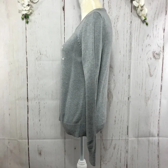 VICTORIA SECRET GRAY PULL OVER SIZE S/P/CH - Picture 4 of 8